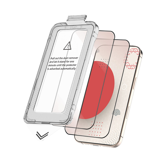 Nuovo Vetro per la privacy Ekranowy Samuraj per Apple iPhone 15 Pro con telaio Easy Fit | 2-Pack