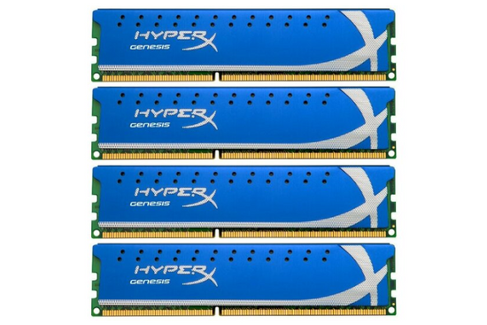 Paměť RAM HyperX Genesis 16GB (4x4GB) DDR3 1866MHz CL9