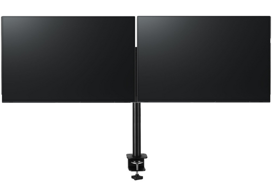 2x Монітор EIZO FlexScan EV2457 24" IPS 1920x1200 LED HDMI Чорний Без Підставки Клас A + кронштейн Triadyn DuoClamp