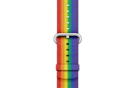 Original 38mm Apple Watch Pride Edition Woven Nylon Band