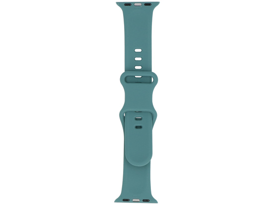 Nuevo strap de smartwatch GlacierX Silicone Textured Clover Green para Apple Watch 38/40/41mm Verde