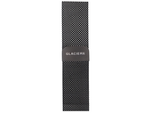Нова браслет для смарт-годинника GlacierX Milanese Magnetic Strap Black mesh Чорний 22mm