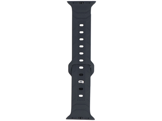 GlacierX Silicone Wave Anthracite Grey strap for Apple Watch 38/40/41mm Anthracite
