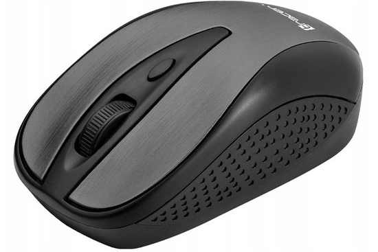 NUOVA Mouse TRACER Joy II GRIGIO SCURO RF NANO 1600DPI USB Senza fili