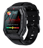 Nový smartwatch GlacierX Trail Black + náramek mesh GX-TC55 BM