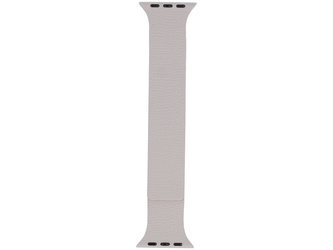 Cinturino per smartwatch GlacierX Silicone Smooth Grained Magnetic Cosmic Glow per Apple Watch 38/40/41mm Ecru