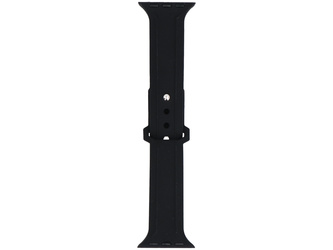 Nuovo cinturino per smartwatch GlacierX Silicone Synthwave Black per Apple Watch 38/40/41mm Nero