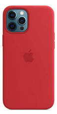 Custodia in silicone originale Apple iPhone 12 Pro Max Rossa