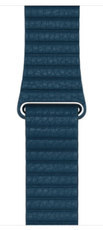 Originale Apple Cinturino Orologio Loop in pelle Cosmos Blue 42MM / L in confezione sigillata