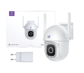 Nuova telecamera intelligente WiFi PTZ 4Mpx FHD Full Color Visione Notturna IP65 Encore View Spectra 200