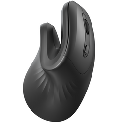 Nuovo Mouse Wireless Verticale Triadyn TITAN 3200DPI Ricaricabile Nera