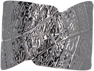 Bracciale a manica Botanica Argento