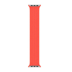 Originale Apple Cinturino intrecciato Solo Loop 44mm Electric Orange Taglia 9