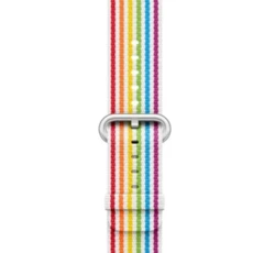 Originale Apple Orologio con cinturino 38 mm Pride Edition in nylon intrecciato in confezione sigillata