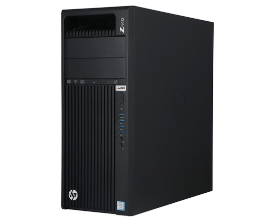 HP WorkStation Z440 E5-1620v3 4x3,5GHz | 16GB | 480SSD | Scheda grafica Radeon RX 550 4GB | Windows 10 Professional | Tastiera | Mouse | Cablaggio