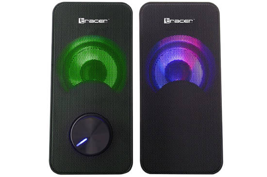 Nuovi altoparlanti USB Tracer 2.0 Loop RGB TRAGLO46366 Gaming