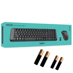 NUEVO teclado Logitech MK220 K220 + ratón inalámbrico M150