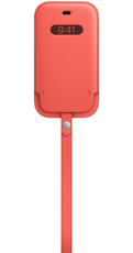 Original funda de piel Apple iPhone 12 mini Pink Citrus