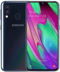 Samsung Galaxy A40 SM-A405FN 4GB 64GB DualSim LTE Negro Coral de la exposición Android