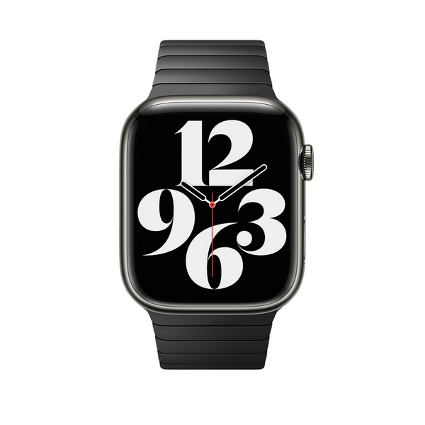 Original Apple Stainless 38MM Correa Space Black AMSO