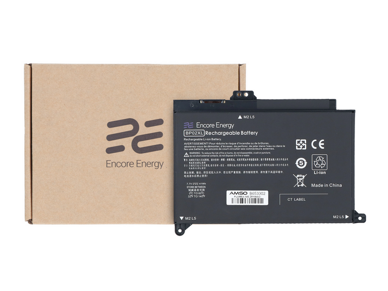 Batería nueva para HP Pavilion 15-AU 15-AW 41Wh 7.7V 5150mAh BP02XL