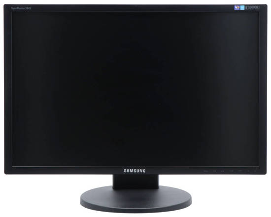 Monitor Samsung SyncMaster 2443BW 24" 1920x1200 DVI D-SUB Negro