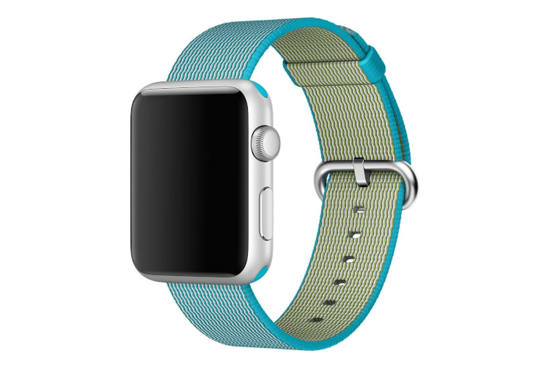 Original Apple Watch Correa tejida de nailon azul escafandra 42 mm en embalaje sellado