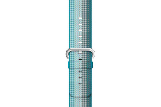 Original Apple Watch Correa tejida de nailon azul submarino de 38 mm en embalaje sellado