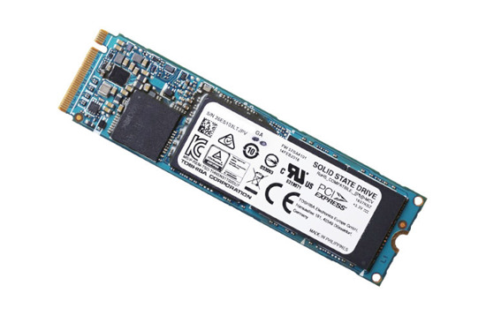 Unidad SSD M.2 NVMe Toshiba XG3 de 256 GB THNSN5256GPU7