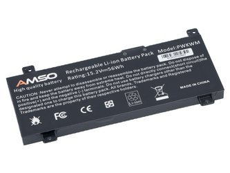 Новий акумулятор для Dell Inspiron 14 7466 7467 56Wh 15.2V 3500mAh PWKWM
