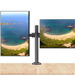 2x Монітор EIZO FlexScan EV2457 24" IPS 1920x1200 LED HDMI Чорний Без Підставки Клас A + кронштейн Triadyn DuoClamp