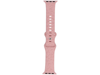 Новий ремінець для смарт-годинника GlacierX Silicone Textured Misty Rose для Apple Watch 38/40/41мм Рожевий