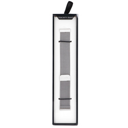 Нова браслет для смарт-годинника GlacierX Milanese Magnetic Strap Silver mesh Срібний 22mm