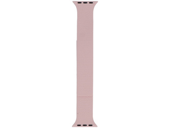 Пояс для смарт-годинника GlacierX Silicone Smooth Grained Magnetic Dusty Pink для Apple Watch 38/40/41mm Рожевий