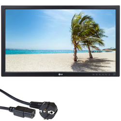 Монітор LG 24MB37PM 24" LED 1920x1080 IPS VGA DVI Чорний Без підставки Клас A +кабелі