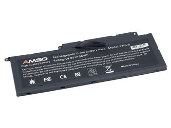 Новий акумулятор для Dell Inspiron 7746 7736 7537 58Wh 14.8V 3900mAh F7HVR