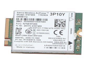 WWAN-модем Dell Sierra Wireless AirPrime 3P10Y DW5811e E7275 E7370 E7470 E5470 E5570 E5470 E5580