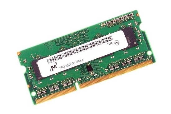 Оперативна пам'ять MICRON 2GB DDR3 1600MHz PC3L-12800s SODIMM 1.35V для ноутбуків