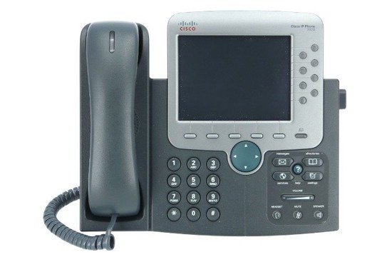 CISCO IP PHONE 7970 PoE SCCP CDP VOIP Phone